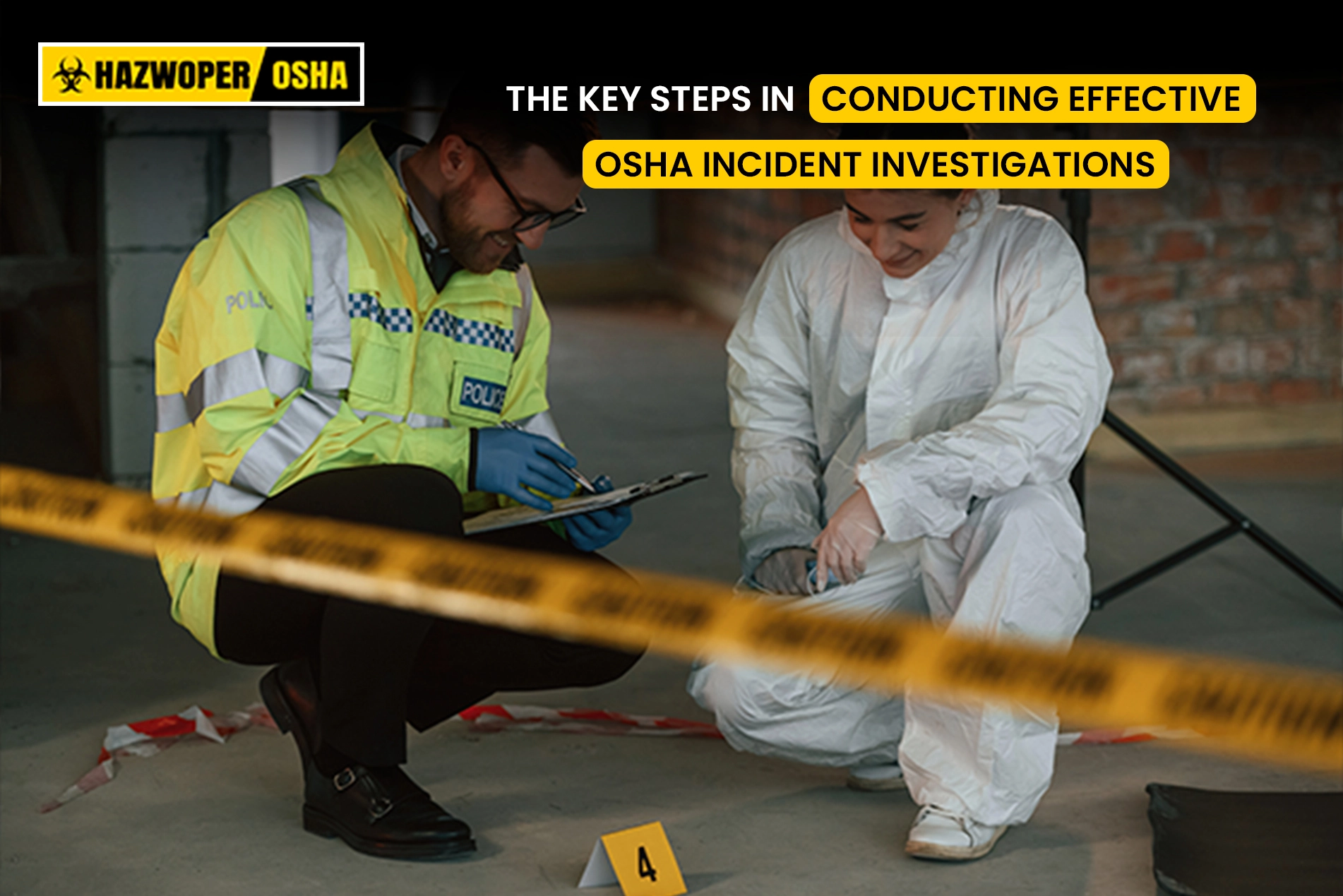 Investigators, investigating the incident site.